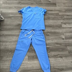 CEIL BLUE FIGS SCRUBS ( petite length)